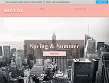 Tablet Screenshot of divany.com
